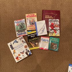 Collection Of MN & Birding Books