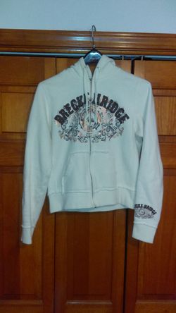 LADIES MEDIUM BREKENRIDGE ZIP-UP HOODIE SWEATSHIRT
