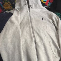Polo Full Zip Sz Xl