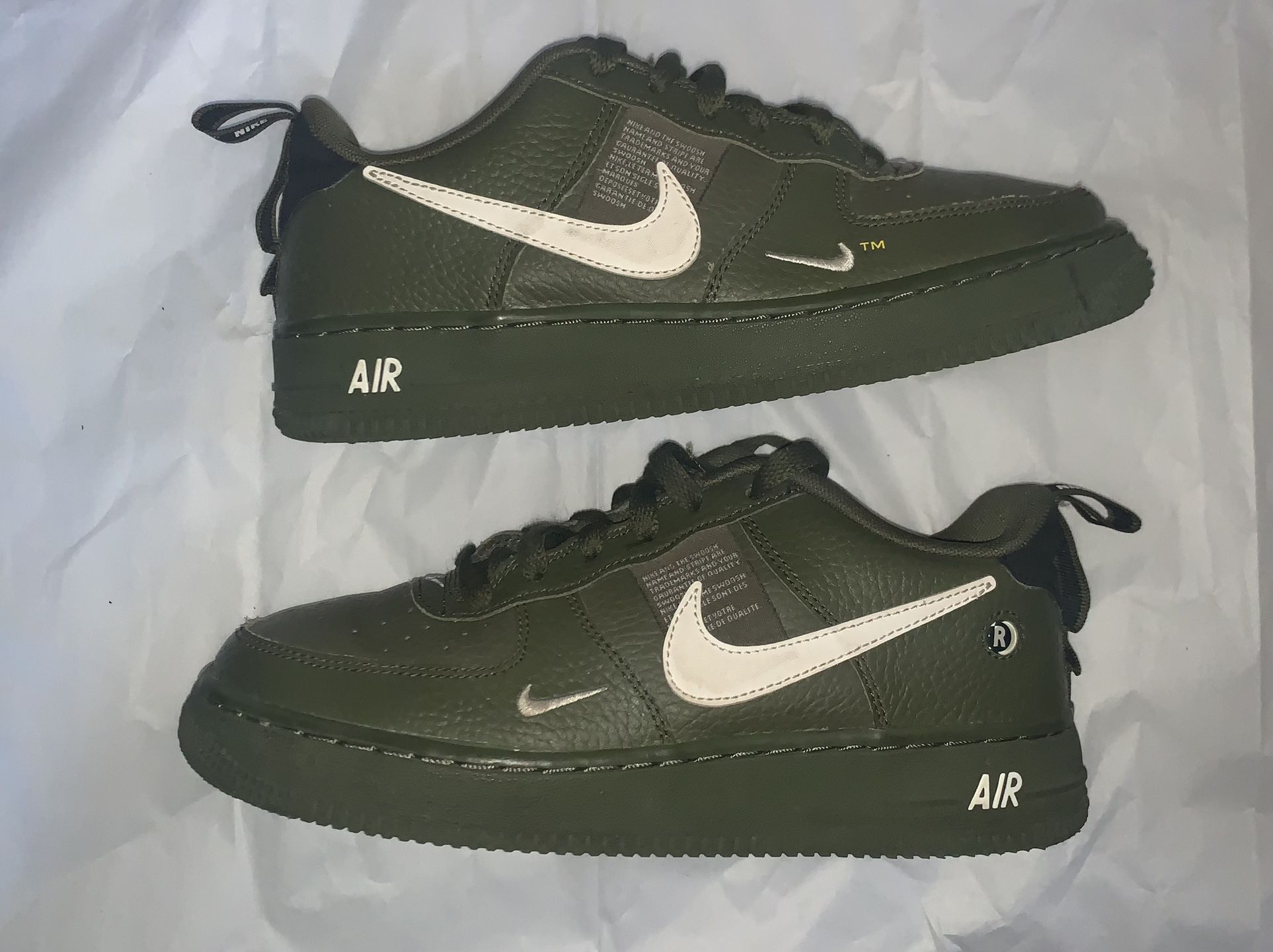 Nike Air Force 1 Low Utility Olive Canvas for Sale in Jamaica, NY - OfferUp