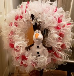 20 inch Handmade Frozen Wreath