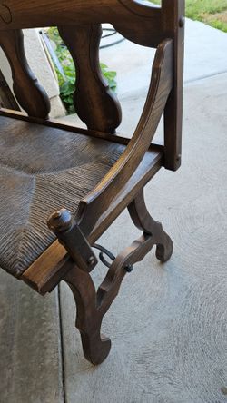 Rare midcentury MCM settee