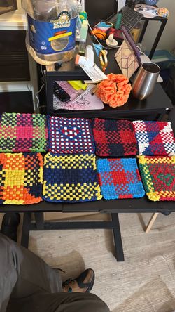 Handmade Single-Weaved Multicolor Pot Holder – Unique Designs