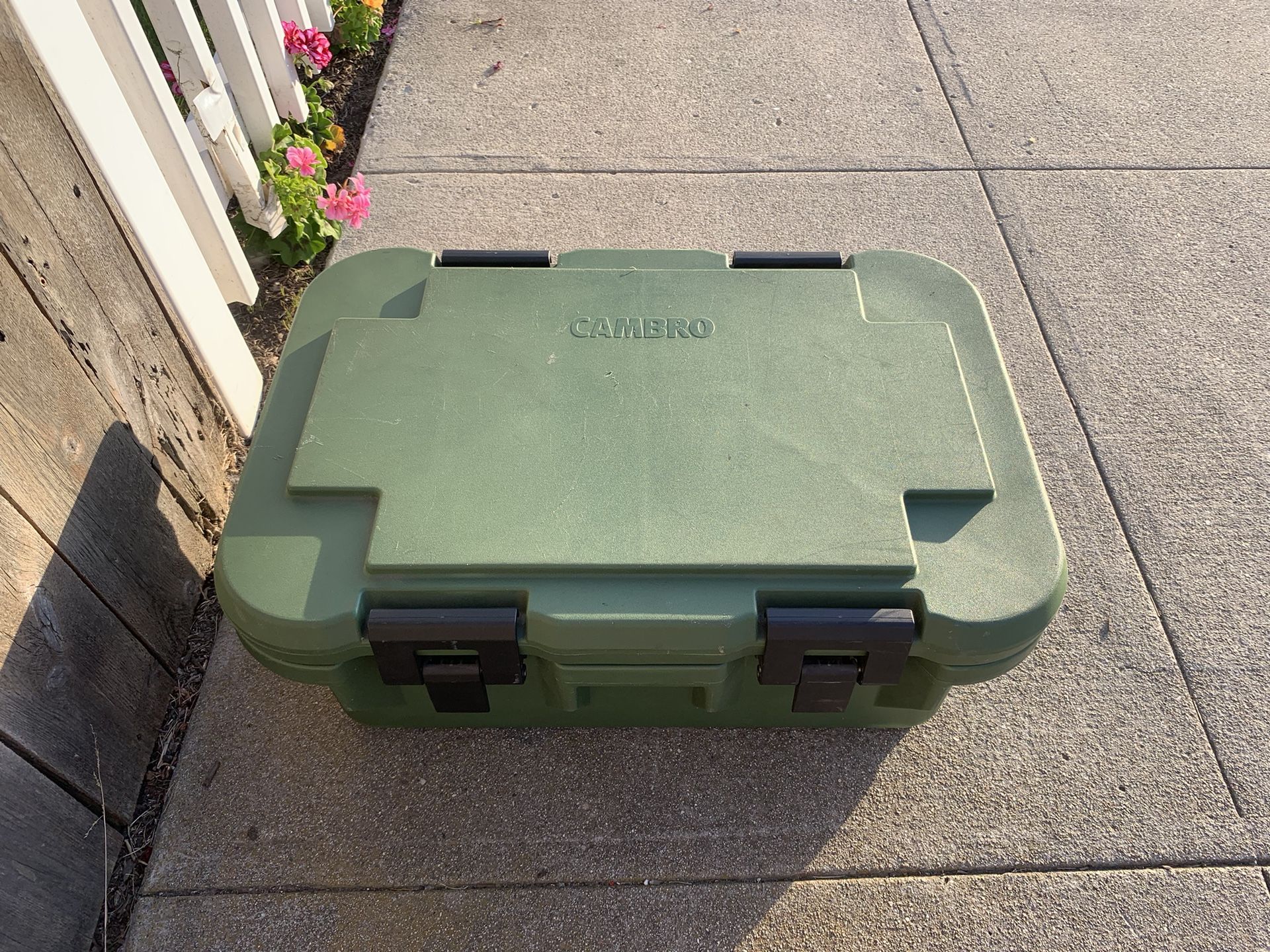 CAMBRO Army Military Food Container Storage 3 Pan UPCS160 Polar Ware GA211