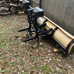6’8” Fisher Homesteader Snow plow