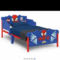 Toddler Bed/ Spidey And His Amazing Friends/ Spidey/ Kids/ Toys/ Toddler/ Furniture/ Bed/ New