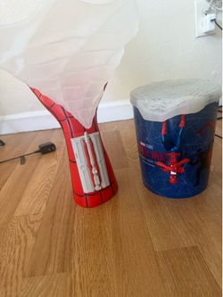 Cinemark Spider-Man: Brand New Day Limited Edition Popcorn Bucket + Web Shooter Drink Combo