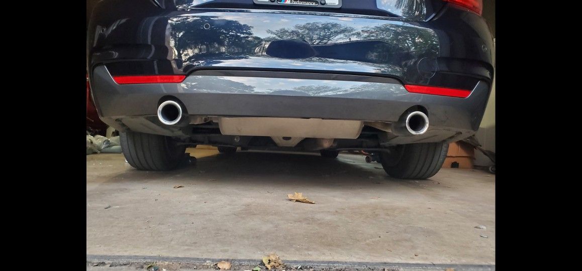 BMW Diffuser 428i/ 435i OEM Lower Rear Bumper Valance Trim Panel Spoiler for 4 Series F32, F33, & F36 with M Sport Package Part # 51.12 8.054.564