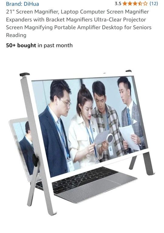21" Screen Magnifier
