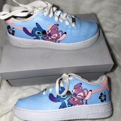 Air Force Ones Stitch Edition 