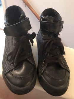 Boys Sneaker Boots size 2