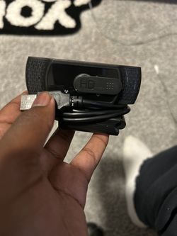 HD 1080P Camera, small, black