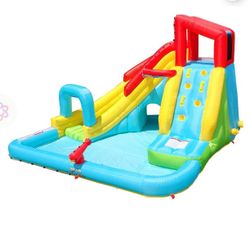 My First Water Slide And Tunnel