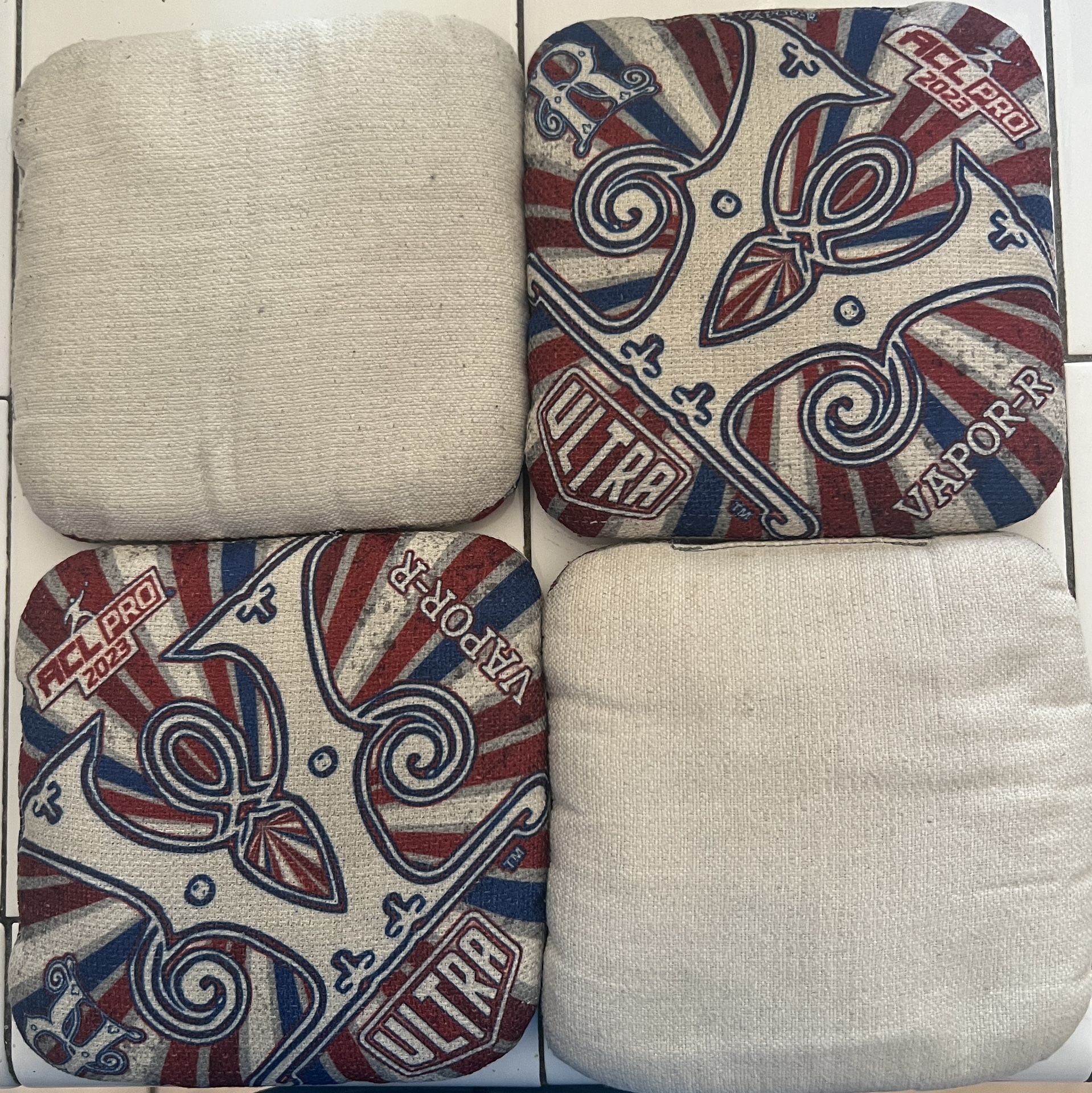 Ultra Vapor-R cornhole bags