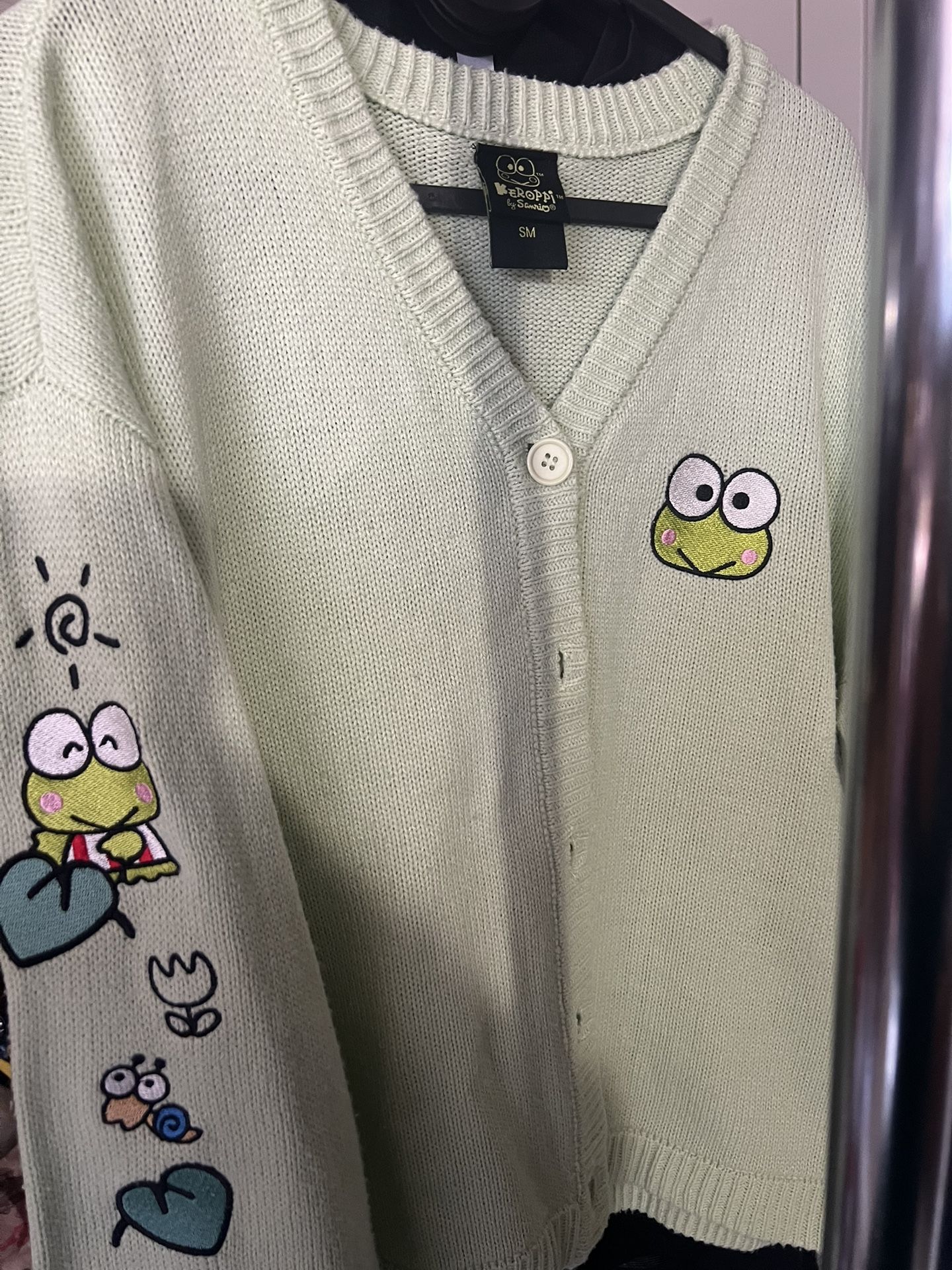 Keroppi Sanrio Cardigan