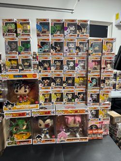 Dragon Ball Z Funko Pop Collection Lot