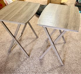 TRAY TABLE SET OF 2