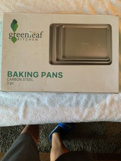 Green Leaf Kitchen Baking Pans Carbon Steel