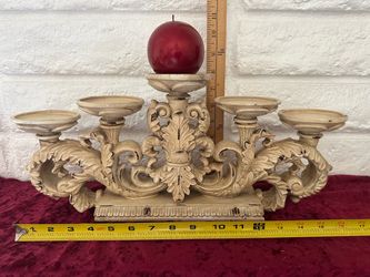 Kirkland’s Antique White 5-Pillar Candle Runner – $35 in San Dimas