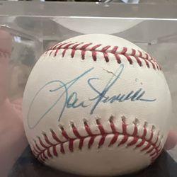 Lou Pinella Signed Baseball