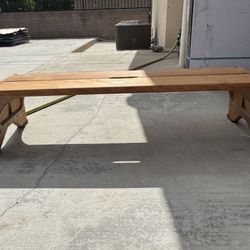 Wood Bench / Table