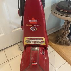 BISSELL PowerSteamer PowerBrush Upright Carpet Cleaner Good condition) PICK UP IN CORNELIUS