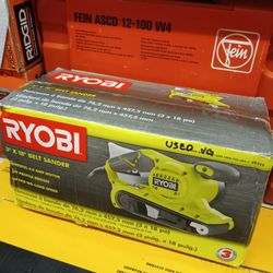 RYOBI 3" × 18" BELT SANDER (USED)