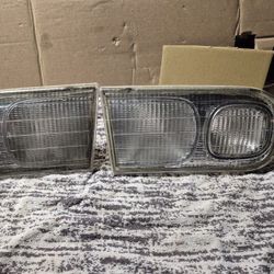 Clear Rear Center Tail Lights 98 Acura Integra 
