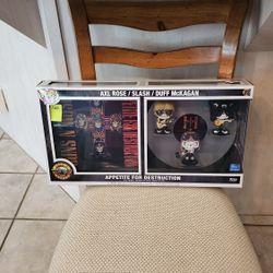 4 Rock Funko POPS Queen, The Doors, Blink 182, Guns And Roses