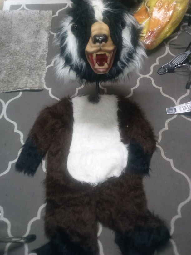Full Body Badger Halloween Costume 