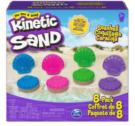 Kinetic Sand, Sea Shell Container 8pack