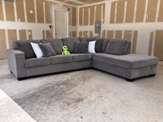 Gray Sectional Couch