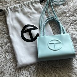 Telfar Small Pool Blue Shopping Bag