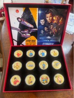 🔥TODAY ONLY$75🔥Star Trek Commemoration Coin set