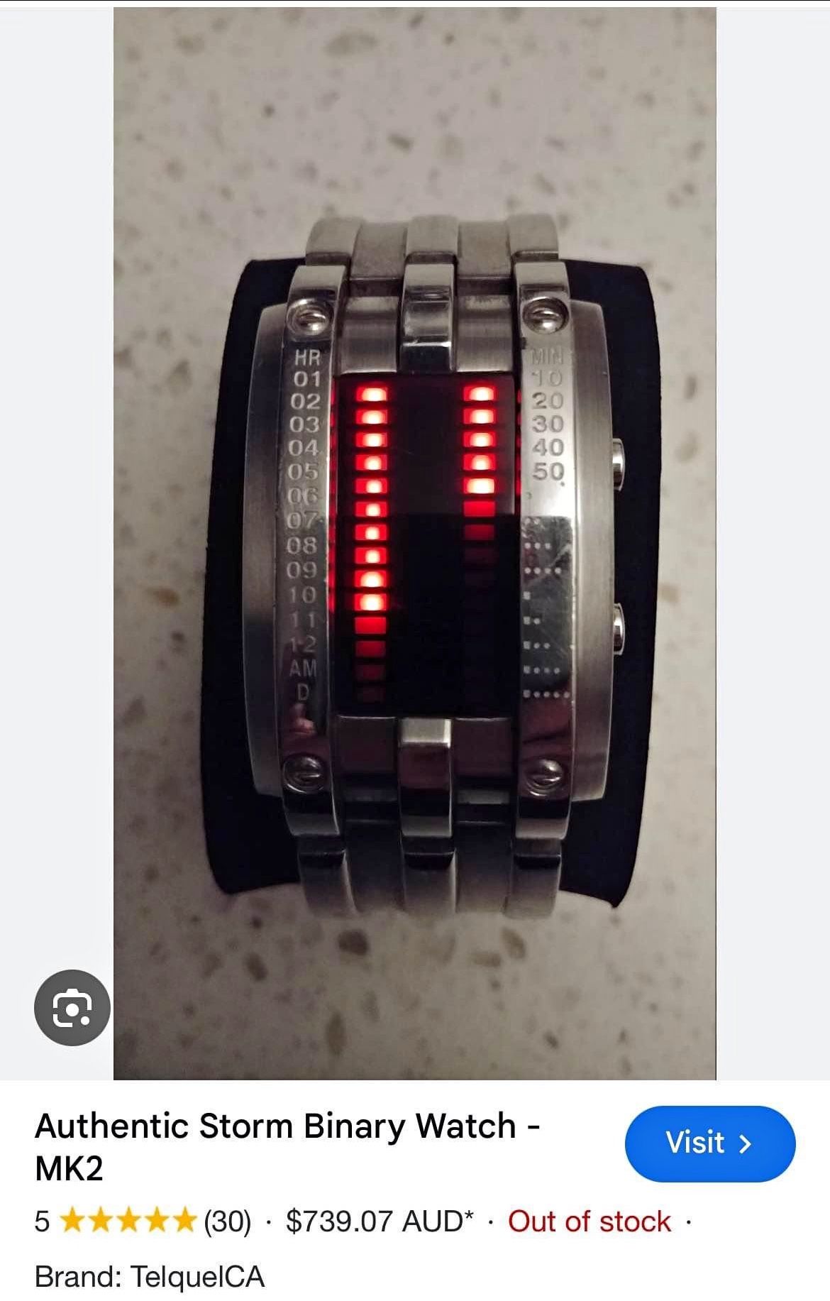 Rare Binary Watch