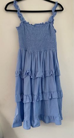 Blue summer dress