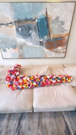 Nike Custom Floral Art Piece - Decoration