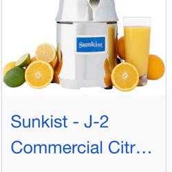 Sunkist J2 Juicer 