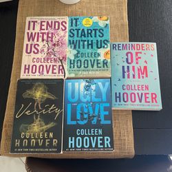 Colleen Hoover Book Series (5 Total)