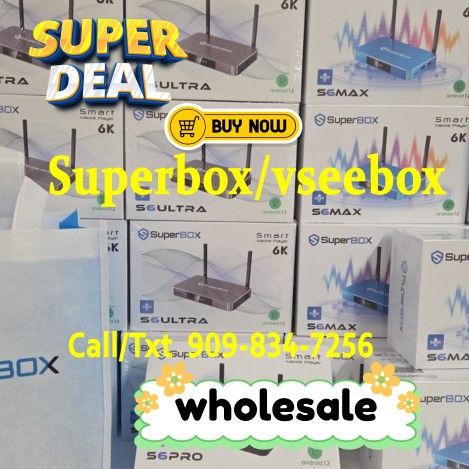 Superbox S6 PRO supreme new 2024 Model Wholesale reseller S6  super box Superbox S6