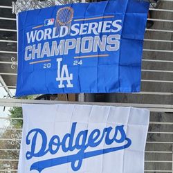 New Dodgers 3 X 5 Foot Banner. $20 Each!