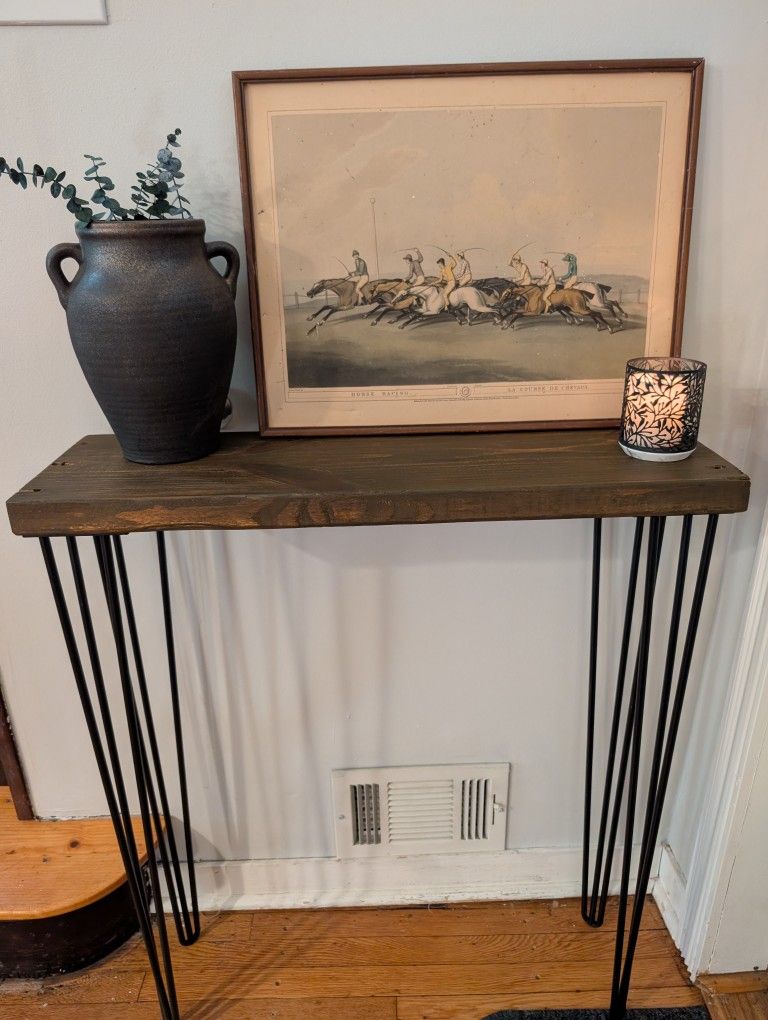 Reclaimed Wood Console Table