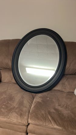 Kirklands Framed Black Mirror