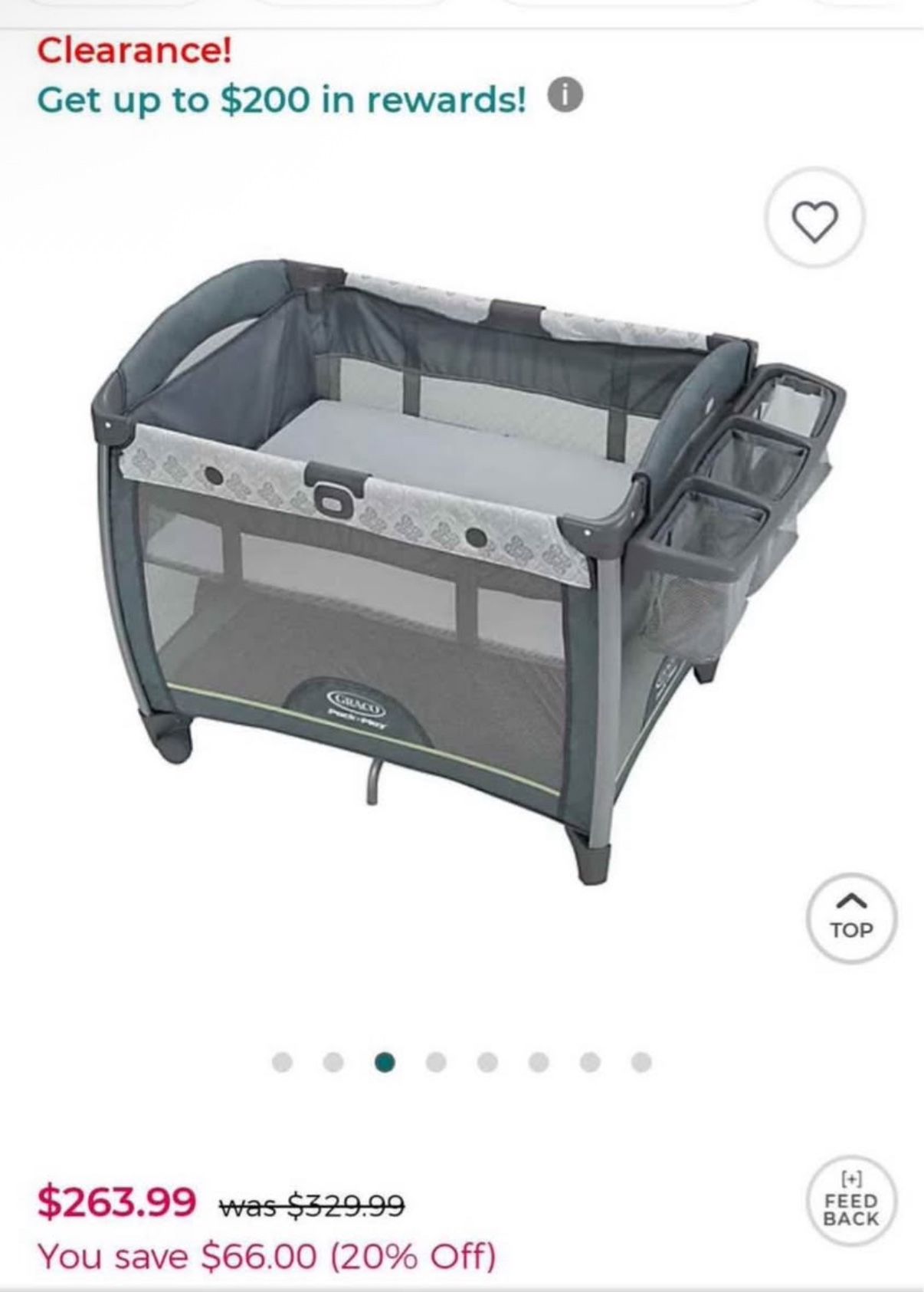 Graco Play Pen With Changing Pad Attachment And Dream On Me Mattress