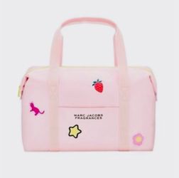 NEW, Marc Jacobs Fragrances Promotional Pink Duffel Bag