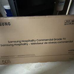 SAMSUNG HOSPITALITY COMMERICAL GRADE 50” TV