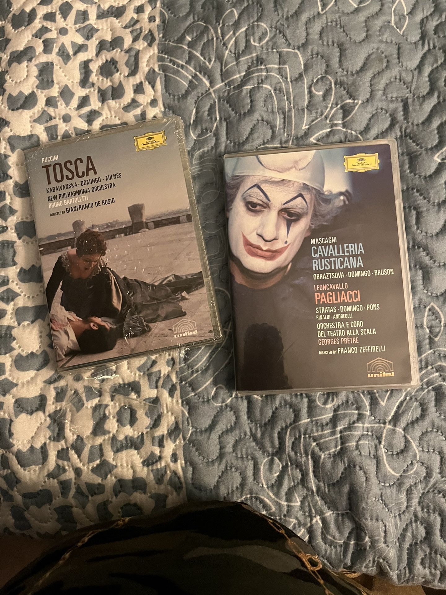 Deutsche Grammophon Opera DVD Set - Tosca & Cavalleria Rusticana