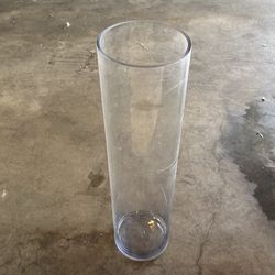 Two Glass Candle Holders