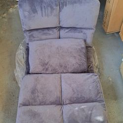 Grey Floor Chair 
