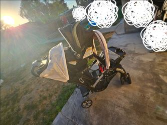 Double stroller &carseat